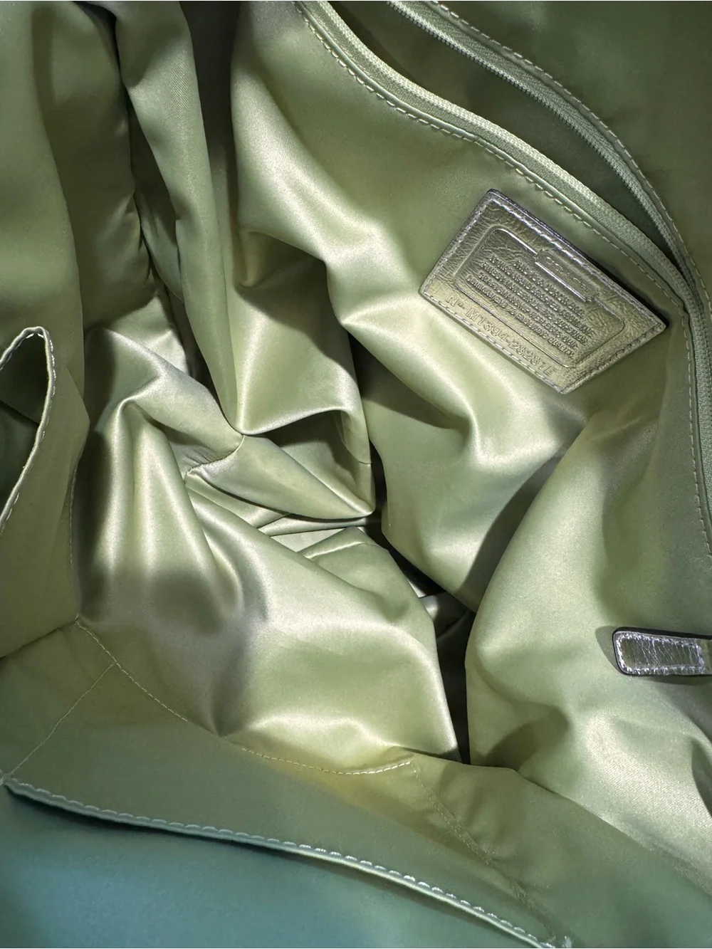 Coach shoulder tote